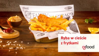 Papier tłuszczoodporny Fish&Chips Foodlove 1000 sztuk