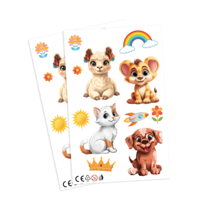 Tatuaże świecące w ciemności / 100 szt.