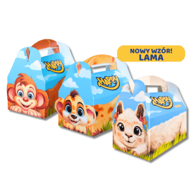 Kartonik Happy Menu, MIX 3 wzory /1,28 L / 180 sztuk