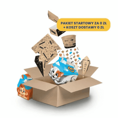 Pakiet testowy z opakowaniami AJ Food