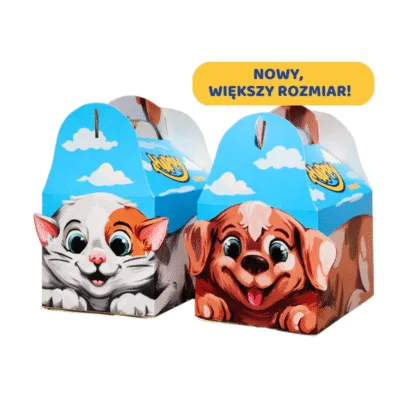 Kartonik Happy Menu, MIX 2 wzory /2,04 L / 180 sztuk