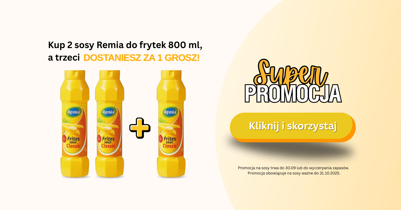 promocja sos 2+1