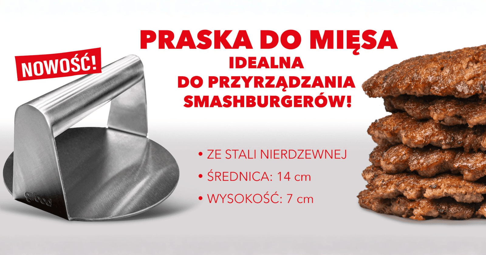 praska do mięsa