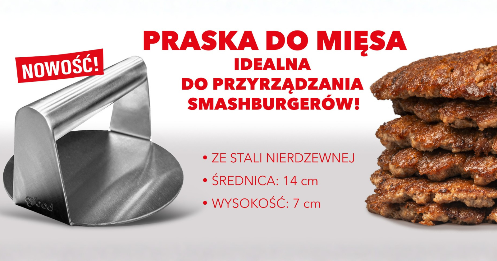 praska do mięsa